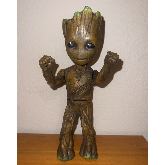 Groot Guardians Of The Galaxy Model Statue Action Figure Toy PVC 10.5” - Picture 1 of 10